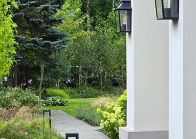 Ogród przy rezydencji